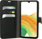 Mobiparts hoesje geschikt voor Samsung Galaxy A33 5G - Wallet/Boekhoesje - Eco Leer - Magneet Sluiting - Opberg vakken - Zwart