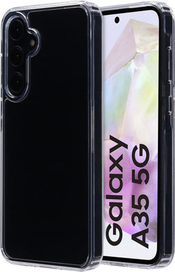 Mobiparts hoesje geschikt voor Samsung Galaxy A35 5G - Hardcover - Transparant
