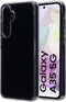 Mobiparts hoesje geschikt voor Samsung Galaxy A35 5G - Hardcover - Transparant