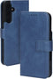 Mobiparts hoesje geschikt voor Samsung Galaxy A35 5G - Wallet/Boekhoesje - Eco Leer - Magneet Sluiting - Opberg vakken - Blauw