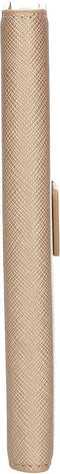 Mobiparts hoesje geschikt voor Samsung Galaxy A41 - Saffiano Wallet/Portemonnee hoesje - Magneet Sluiting - 3 Opbergvakken - Koper