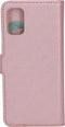 Mobiparts hoesje geschikt voor Samsung Galaxy A41 - Saffiano Wallet/Portemonnee hoesje - Magneet Sluiting - 3 Opbergvakken - Roze