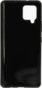 Mobiparts hoesje geschikt voor Samsung Galaxy A42 5G - Zacht TPU - Schokabsorberend TPU - Grip Coating - Zwart