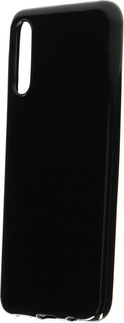 Mobiparts hoesje geschikt voor Samsung Galaxy A50 - Zacht TPU - Schokabsorberend TPU - Grip Coating - Zwart