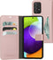 Mobiparts hoesje geschikt voor Samsung Galaxy A52/A52 5G/A52s 5G - Wallet/Boekhoesje - Eco Leer - Magneet Sluiting - Opberg vakken - Roze