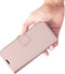 Mobiparts hoesje geschikt voor Samsung Galaxy A55 - Wallet/Boekhoesje - Eco Leer - Magneet Sluiting - Opberg vakken - Roze