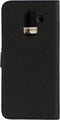 Mobiparts hoesje geschikt voor Samsung Galaxy A6+ (2018) - Saffiano Wallet/Portemonnee hoesje - Magneet Sluiting - 3 Opbergvakken - Zwart