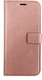 Mobiparts hoesje geschikt voor Samsung Galaxy A6 (2018) - Saffiano Wallet/Portemonnee hoesje - Magneet Sluiting - 3 Opbergvakken - Roze