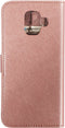 Mobiparts hoesje geschikt voor Samsung Galaxy A6 (2018) - Saffiano Wallet/Portemonnee hoesje - Magneet Sluiting - 3 Opbergvakken - Roze