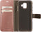 Mobiparts hoesje geschikt voor Samsung Galaxy A6 (2018) - Saffiano Wallet/Portemonnee hoesje - Magneet Sluiting - 3 Opbergvakken - Roze