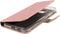 Mobiparts hoesje geschikt voor Samsung Galaxy A6 (2018) - Saffiano Wallet/Portemonnee hoesje - Magneet Sluiting - 3 Opbergvakken - Roze
