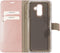 Mobiparts hoesje geschikt voor Samsung Galaxy A6+ (2018) - Saffiano Wallet/Portemonnee hoesje - Magneet Sluiting - 3 Opbergvakken - Roze