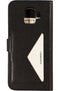 Mobiparts hoesje geschikt voor Samsung Galaxy A6 (2018) - Wallet/Boekhoesje - Eco Leer - Magneet Sluiting - Opberg vakken - Zwart