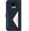 Mobiparts hoesje geschikt voor Samsung Galaxy A6 (2018) - Wallet/Boekhoesje - Eco Leer - Magneet Sluiting - Opberg vakken - Blauw