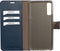 Mobiparts hoesje geschikt voor Samsung Galaxy A7 (2018) - Wallet/Boekhoesje - Eco Leer - Magneet Sluiting - Opberg vakken - Blauw