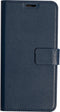 Mobiparts hoesje geschikt voor Samsung Galaxy A7 (2018) - Wallet/Boekhoesje - Eco Leer - Magneet Sluiting - Opberg vakken - Blauw