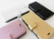 Mobiparts hoesje geschikt voor Samsung Galaxy A70 - Saffiano Wallet/Portemonnee hoesje - Magneet Sluiting - 3 Opbergvakken - Roze