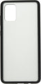 Mobiparts hoesje geschikt voor Samsung Galaxy A71 - Hardcover - Zwart Grijs