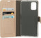 Mobiparts hoesje geschikt voor Samsung Galaxy A71 - Saffiano Wallet/Portemonnee hoesje - Magneet Sluiting - 3 Opbergvakken - Koper