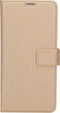 Mobiparts hoesje geschikt voor Samsung Galaxy A71 - Saffiano Wallet/Portemonnee hoesje - Magneet Sluiting - 3 Opbergvakken - Koper