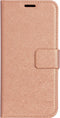 Mobiparts hoesje geschikt voor Samsung Galaxy A8 (2018) - Saffiano Wallet/Portemonnee hoesje - Magneet Sluiting - 3 Opbergvakken - Bruin Koper