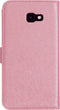 Mobiparts hoesje geschikt voor Samsung Galaxy J4+ (2018) - Saffiano Wallet/Portemonnee hoesje - Magneet Sluiting - 3 Opbergvakken - Roze