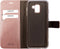 Mobiparts hoesje geschikt voor Samsung Galaxy J6 (2018) - Saffiano Wallet/Portemonnee hoesje - Magneet Sluiting - 3 Opbergvakken - Roze
