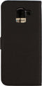 Mobiparts hoesje geschikt voor Samsung Galaxy J6 (2018) - Saffiano Wallet/Portemonnee hoesje - Magneet Sluiting - 3 Opbergvakken - Zwart