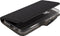 Mobiparts hoesje geschikt voor Samsung Galaxy J6 (2018) - Saffiano Wallet/Portemonnee hoesje - Magneet Sluiting - 3 Opbergvakken - Zwart
