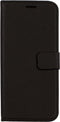 Mobiparts hoesje geschikt voor Samsung Galaxy J6 (2018) - Saffiano Wallet/Portemonnee hoesje - Magneet Sluiting - 3 Opbergvakken - Zwart