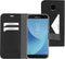 Mobiparts hoesje geschikt voor Samsung Galaxy J7 (2017) - Wallet/Boekhoesje - Eco Leer - Magneet Sluiting - Opberg vakken - Zwart
