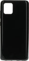 Mobiparts hoesje geschikt voor Samsung Galaxy Note 10 Lite - Zacht TPU - Schokabsorberend TPU - Grip Coating - Zwart