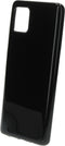 Mobiparts hoesje geschikt voor Samsung Galaxy Note 10 Lite - Zacht TPU - Schokabsorberend TPU - Grip Coating - Zwart