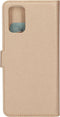 Mobiparts hoesje geschikt voor Samsung Galaxy S20 Plus - Saffiano Wallet/Portemonnee hoesje - Magneet Sluiting - 3 Opbergvakken - Koper