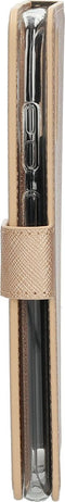 Mobiparts hoesje geschikt voor Samsung Galaxy S20 Plus - Saffiano Wallet/Portemonnee hoesje - Magneet Sluiting - 3 Opbergvakken - Koper