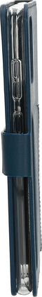 Mobiparts hoesje geschikt voor Samsung Galaxy S20 Ultra - Wallet/Boekhoesje - Eco Leer - Magneet Sluiting - Opberg vakken - Blauw
