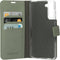 Mobiparts hoesje geschikt voor Samsung Galaxy S21 FE - Wallet/Boekhoesje - Eco Leer - Magneet Sluiting - Opberg vakken - Blauw