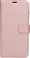 Mobiparts hoesje geschikt voor Samsung Galaxy S21 FE - Wallet/Boekhoesje - Eco Leer - Magneet Sluiting - Opberg vakken - Roze