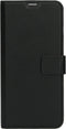 Mobiparts hoesje geschikt voor Samsung Galaxy S21 FE - Wallet/Boekhoesje - Eco Leer - Magneet Sluiting - Opberg vakken - Zwart