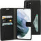 Mobiparts hoesje geschikt voor Samsung Galaxy S21 Plus - Wallet/Boekhoesje - Eco Leer - Magneet Sluiting - Opberg vakken - Zwart