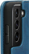 Mobiparts hoesje geschikt voor Samsung Galaxy S21 Plus - Wallet/Boekhoesje - Eco Leer - Magneet Sluiting - Opberg vakken - Blauw