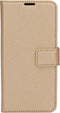 Mobiparts hoesje geschikt voor Samsung Galaxy S21 - Saffiano Wallet/Portemonnee hoesje - Magneet Sluiting - 3 Opbergvakken - Koper