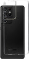 Mobiparts hoesje geschikt voor Samsung Galaxy S21 Ultra - Zacht TPU - Schokabsorberend TPU - Grip Coating - Transparant
