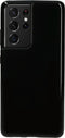 Mobiparts hoesje geschikt voor Samsung Galaxy S21 Ultra - Zacht TPU - Schokabsorberend TPU - Grip Coating - Zwart