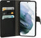 Mobiparts hoesje geschikt voor Samsung Galaxy S21 - Wallet/Boekhoesje - Eco Leer - Magneet Sluiting - Opberg vakken - Zwart