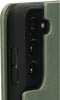 Mobiparts hoesje geschikt voor Samsung Galaxy S21 - Wallet/Boekhoesje - Eco Leer - Magneet Sluiting - Opberg vakken - Groen
