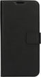 Mobiparts hoesje geschikt voor Samsung Galaxy S22 Plus - Wallet/Boekhoesje - Eco Leer - Magneet Sluiting - Opberg vakken - Zwart