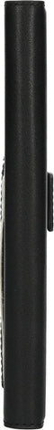 Mobiparts hoesje geschikt voor Samsung Galaxy S22 Plus - Wallet/Boekhoesje - Eco Leer - Magneet Sluiting - Opberg vakken - Zwart