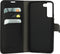 Mobiparts hoesje geschikt voor Samsung Galaxy S22 Plus - Wallet/Boekhoesje - Eco Leer - Magneet Sluiting - Opberg vakken - Zwart