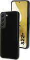Mobiparts hoesje geschikt voor Samsung Galaxy S22 Plus - Zacht TPU - Schokabsorberend TPU - Grip Coating - Zwart